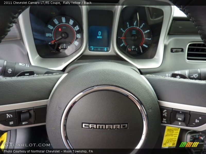 Rally Yellow / Black 2011 Chevrolet Camaro LT/RS Coupe