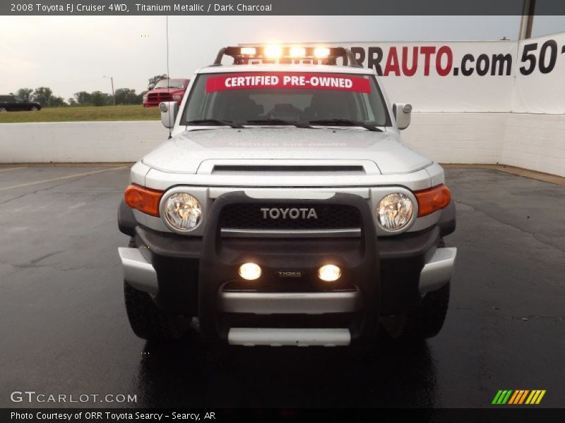 Titanium Metallic / Dark Charcoal 2008 Toyota FJ Cruiser 4WD