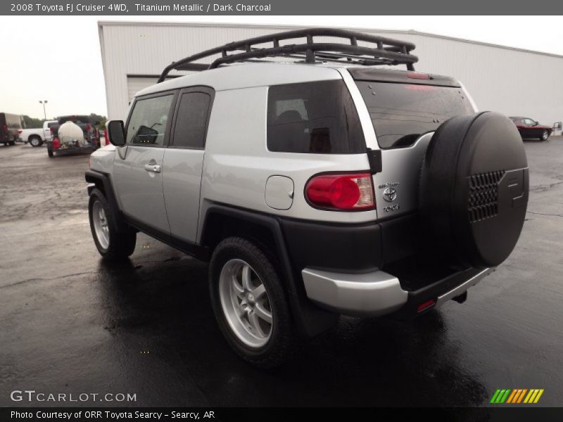 Titanium Metallic / Dark Charcoal 2008 Toyota FJ Cruiser 4WD