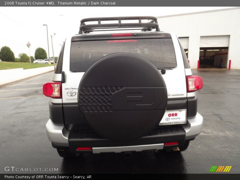 Titanium Metallic / Dark Charcoal 2008 Toyota FJ Cruiser 4WD