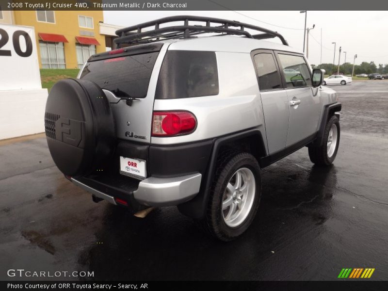 Titanium Metallic / Dark Charcoal 2008 Toyota FJ Cruiser 4WD
