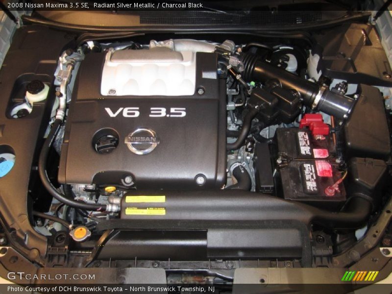 Radiant Silver Metallic / Charcoal Black 2008 Nissan Maxima 3.5 SE