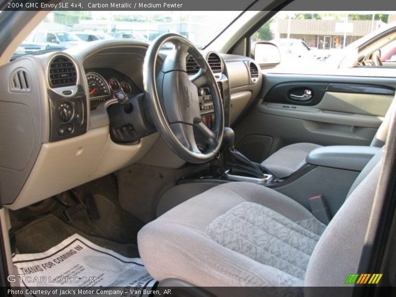 Carbon Metallic / Medium Pewter 2004 GMC Envoy SLE 4x4