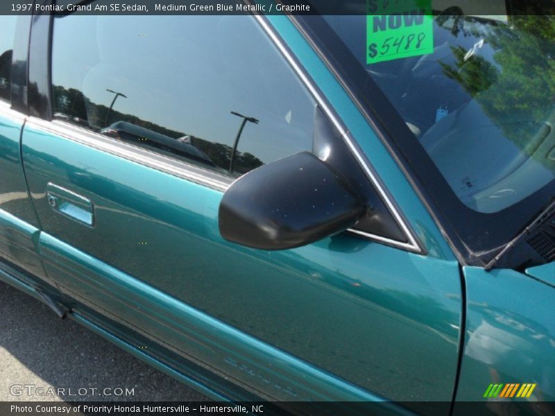 Medium Green Blue Metallic / Graphite 1997 Pontiac Grand Am SE Sedan