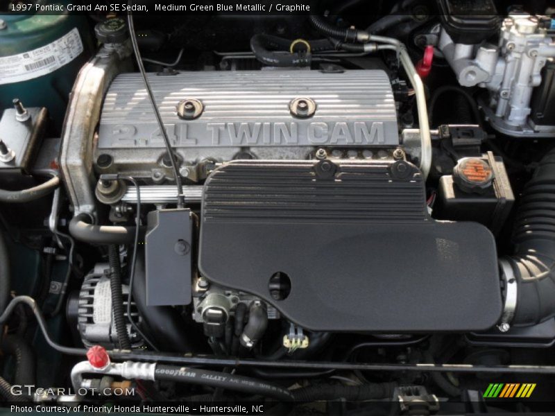 1997 Grand Am SE Sedan Engine - 2.4 Liter DOHC 16-Valve 4 Cylinder