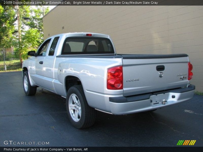  2009 Dakota Lone Star Extended Cab Bright Silver Metallic