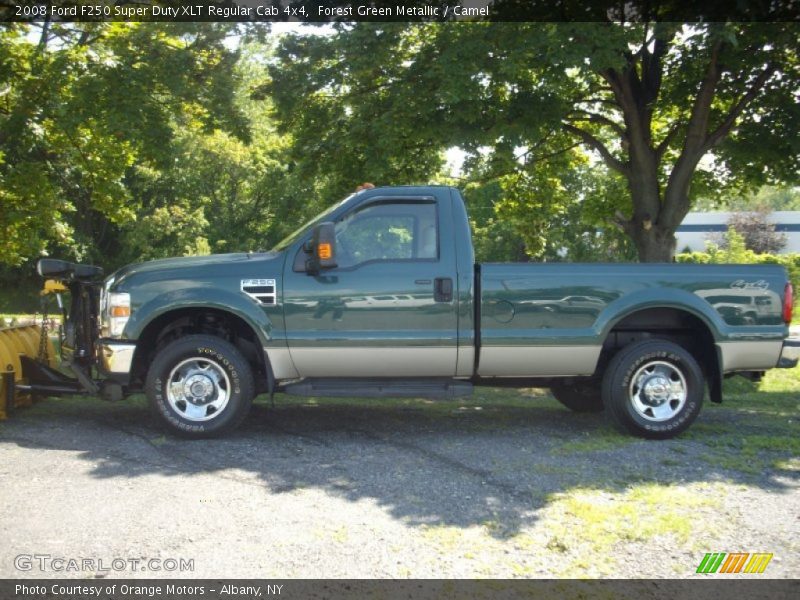  2008 F250 Super Duty XLT Regular Cab 4x4 Forest Green Metallic
