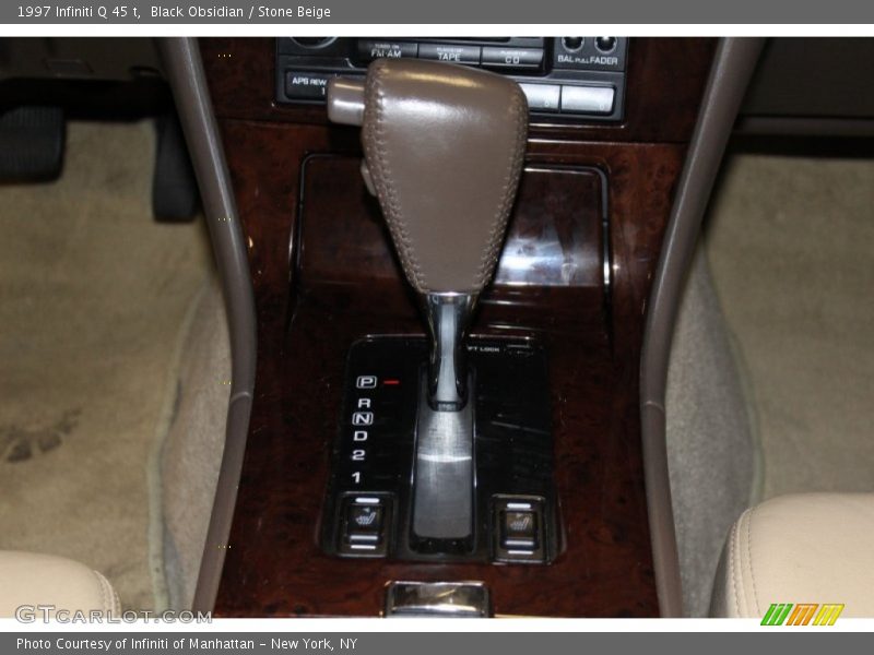 Black Obsidian / Stone Beige 1997 Infiniti Q 45 t