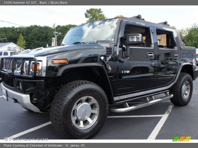 Black / Ebony Black 2008 Hummer H2 SUT