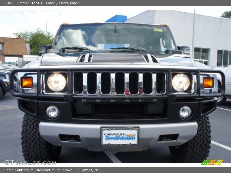 Black / Ebony Black 2008 Hummer H2 SUT