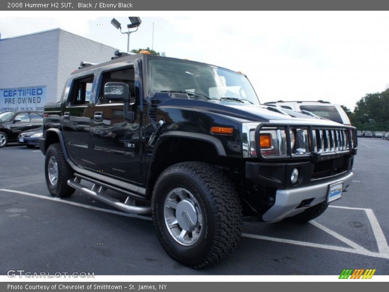 Black / Ebony Black 2008 Hummer H2 SUT