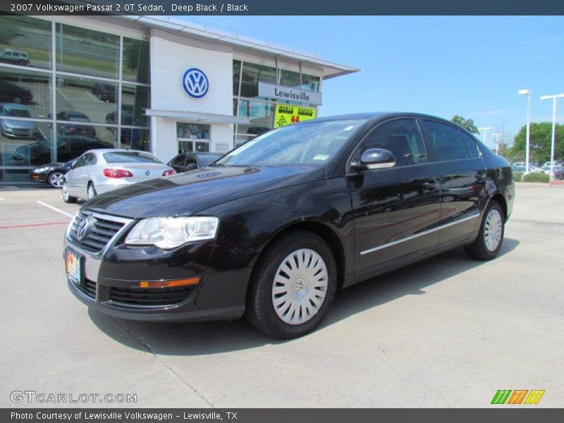 Deep Black / Black 2007 Volkswagen Passat 2.0T Sedan