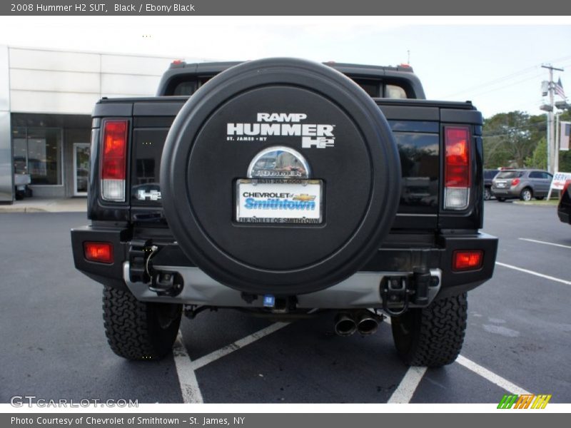 Black / Ebony Black 2008 Hummer H2 SUT