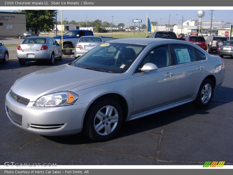 Silver Ice Metallic / Ebony 2009 Chevrolet Impala LS
