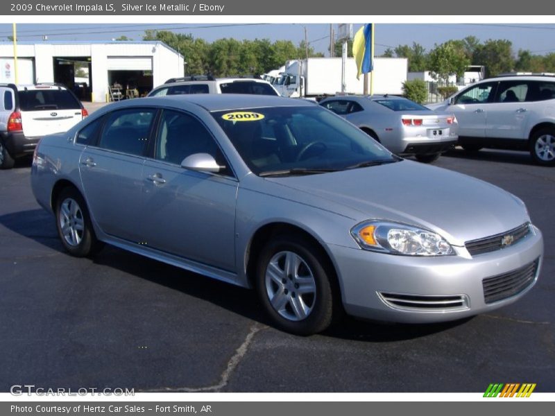 Silver Ice Metallic / Ebony 2009 Chevrolet Impala LS
