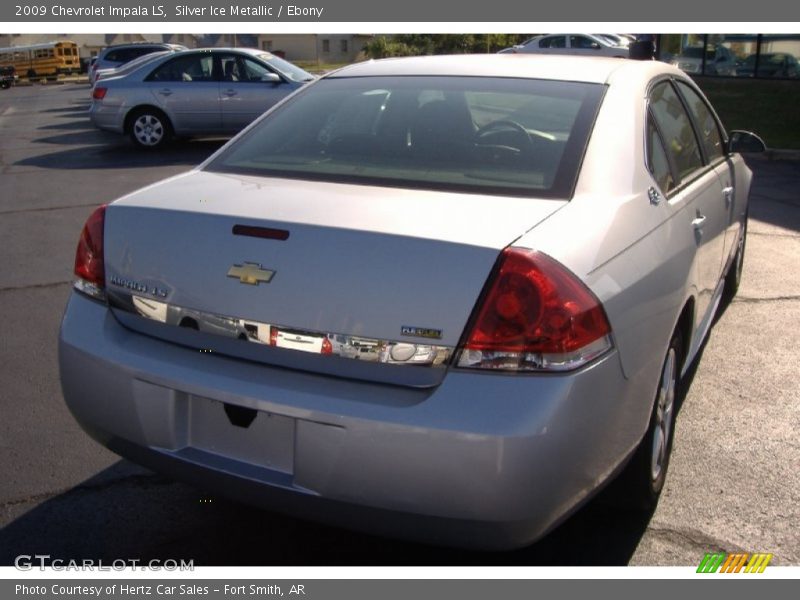 Silver Ice Metallic / Ebony 2009 Chevrolet Impala LS