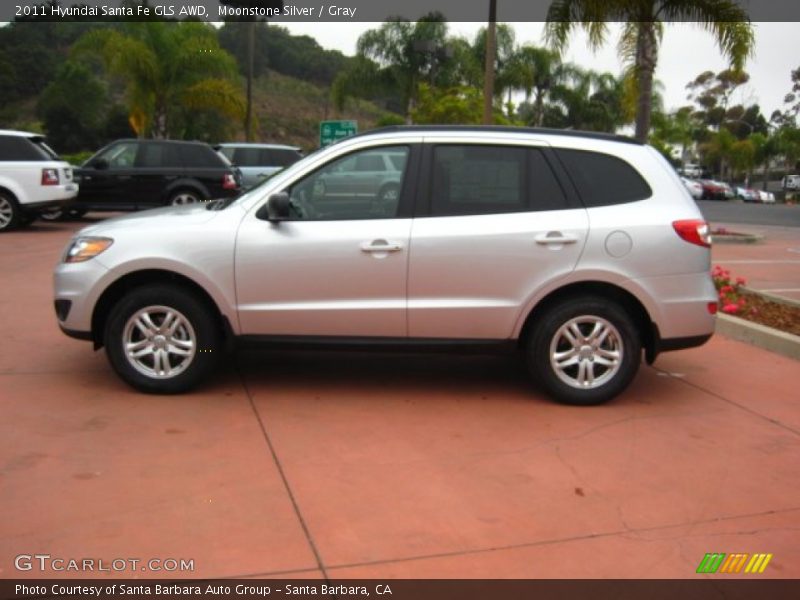  2011 Santa Fe GLS AWD Moonstone Silver