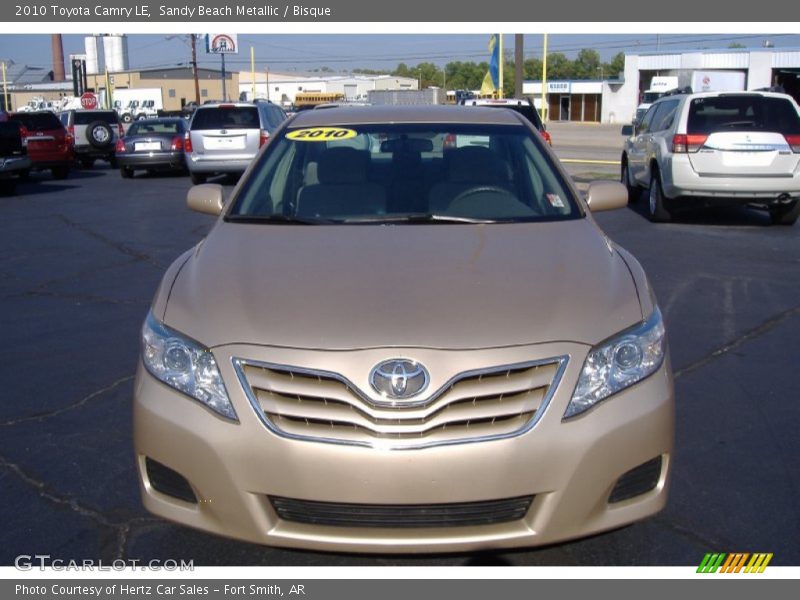 Sandy Beach Metallic / Bisque 2010 Toyota Camry LE