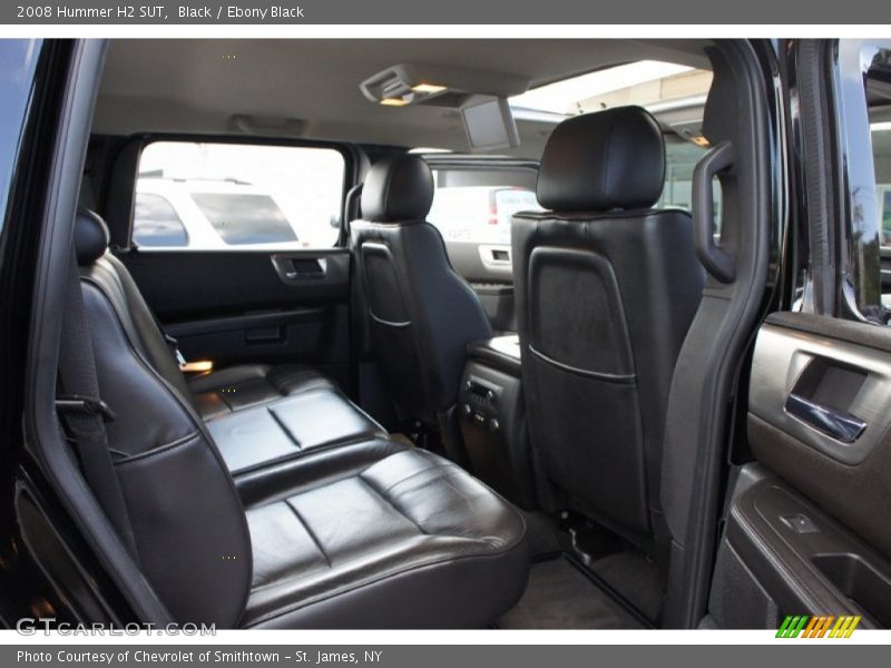 Black / Ebony Black 2008 Hummer H2 SUT