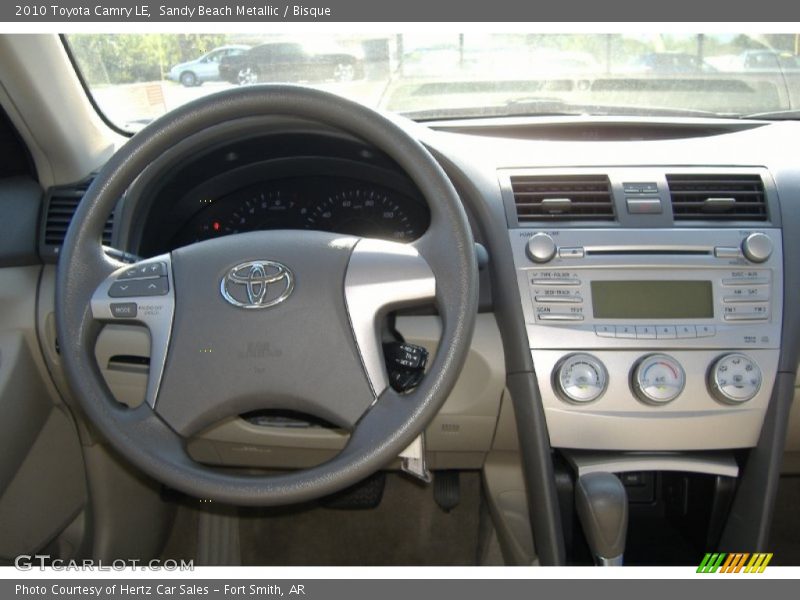 Sandy Beach Metallic / Bisque 2010 Toyota Camry LE