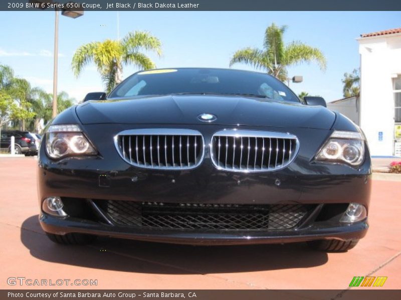 Jet Black / Black Dakota Leather 2009 BMW 6 Series 650i Coupe