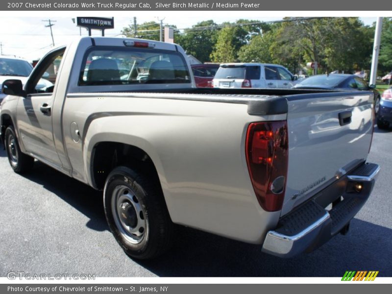 Silver Birch Metallic / Medium Pewter 2007 Chevrolet Colorado Work Truck Regular Cab