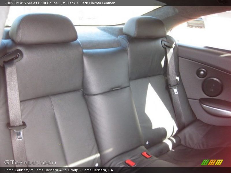 Jet Black / Black Dakota Leather 2009 BMW 6 Series 650i Coupe