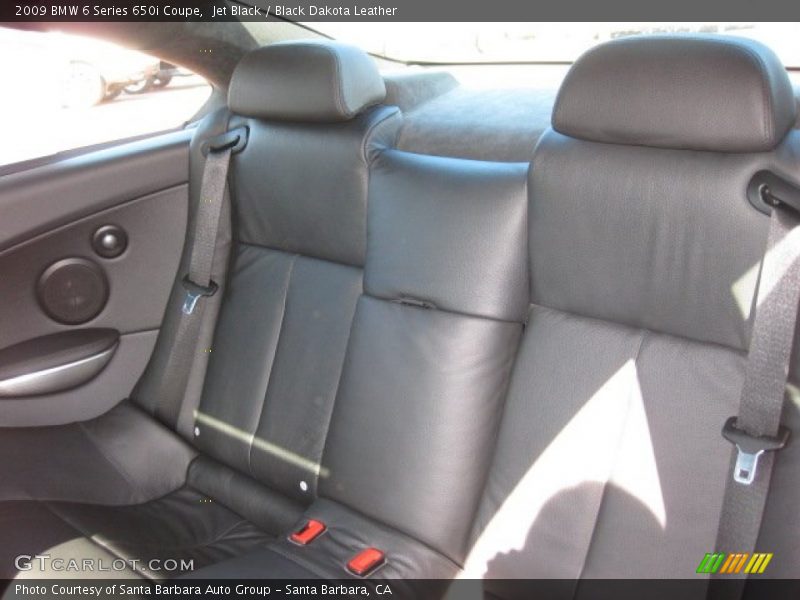 Jet Black / Black Dakota Leather 2009 BMW 6 Series 650i Coupe