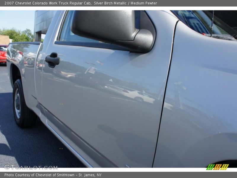 Silver Birch Metallic / Medium Pewter 2007 Chevrolet Colorado Work Truck Regular Cab