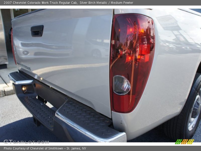 Silver Birch Metallic / Medium Pewter 2007 Chevrolet Colorado Work Truck Regular Cab