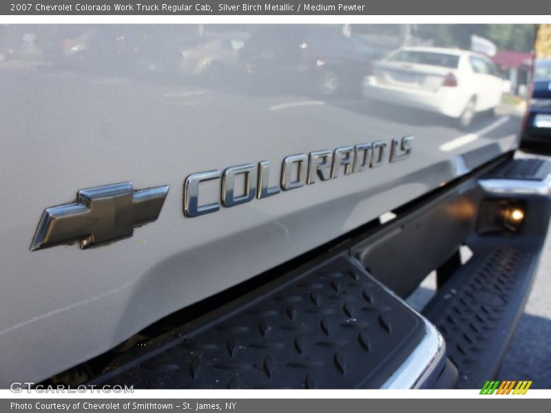 Silver Birch Metallic / Medium Pewter 2007 Chevrolet Colorado Work Truck Regular Cab