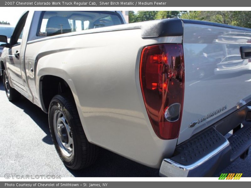 Silver Birch Metallic / Medium Pewter 2007 Chevrolet Colorado Work Truck Regular Cab