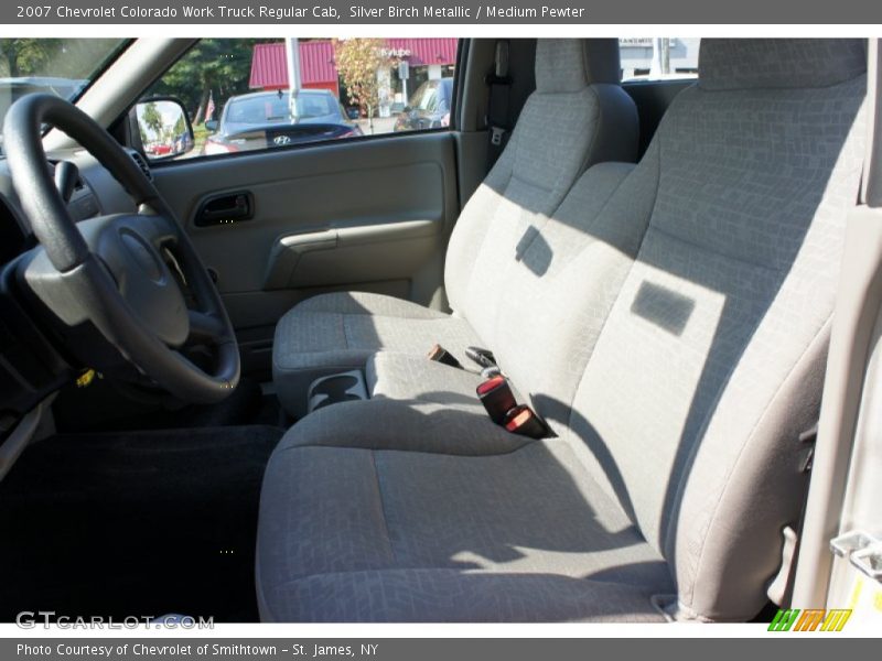 Silver Birch Metallic / Medium Pewter 2007 Chevrolet Colorado Work Truck Regular Cab