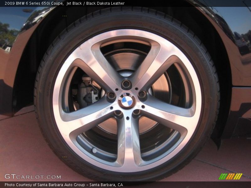  2009 6 Series 650i Coupe Wheel
