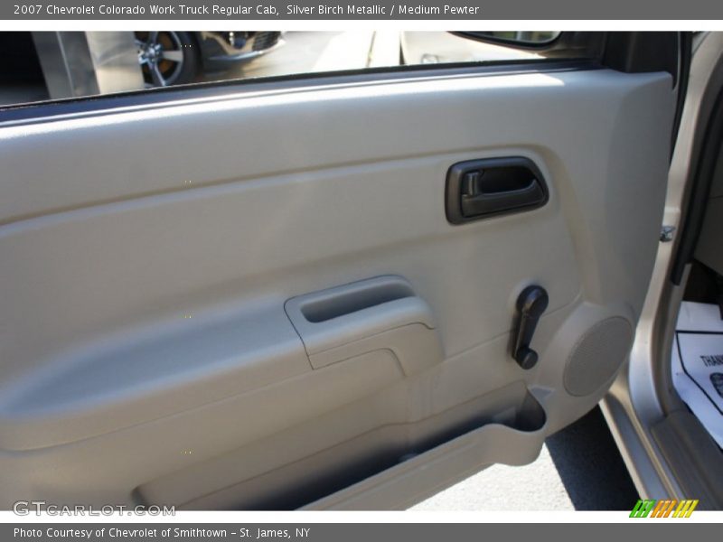 Silver Birch Metallic / Medium Pewter 2007 Chevrolet Colorado Work Truck Regular Cab