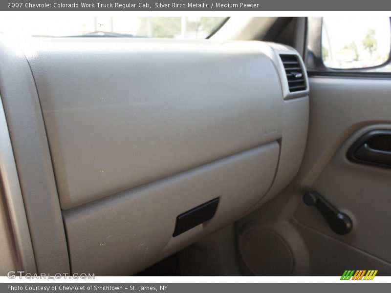 Silver Birch Metallic / Medium Pewter 2007 Chevrolet Colorado Work Truck Regular Cab