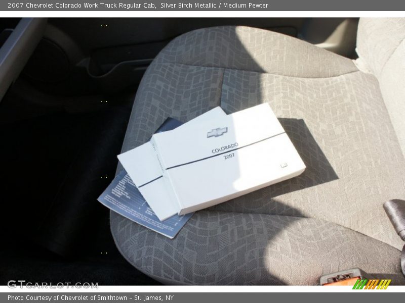 Silver Birch Metallic / Medium Pewter 2007 Chevrolet Colorado Work Truck Regular Cab