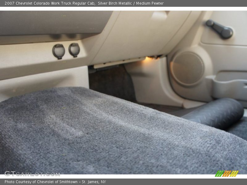 Silver Birch Metallic / Medium Pewter 2007 Chevrolet Colorado Work Truck Regular Cab