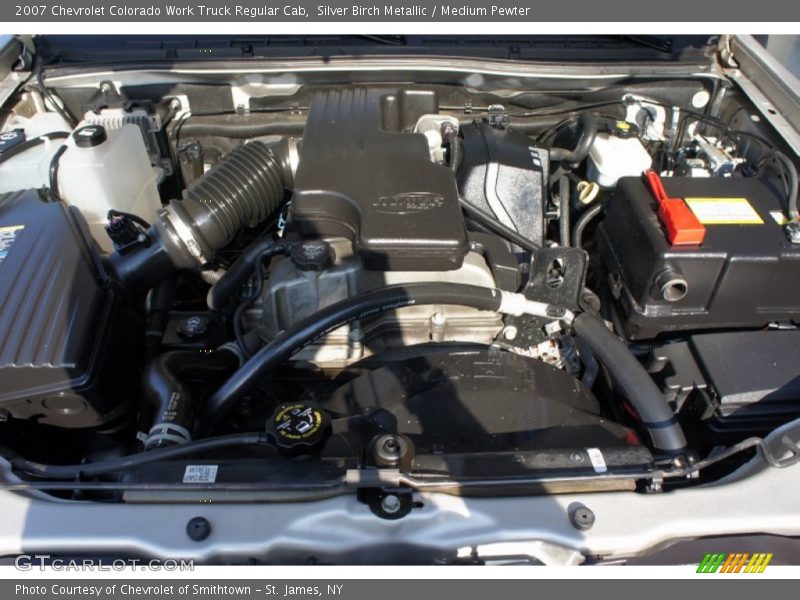 Silver Birch Metallic / Medium Pewter 2007 Chevrolet Colorado Work Truck Regular Cab