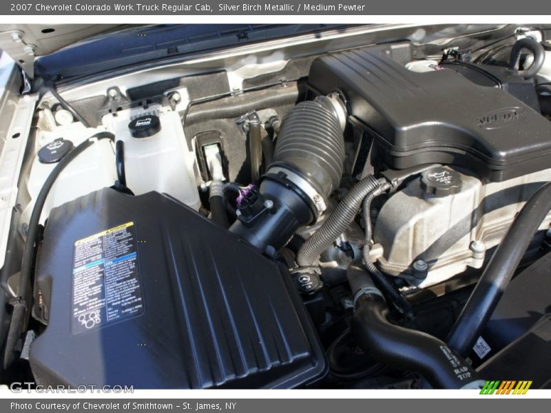 Silver Birch Metallic / Medium Pewter 2007 Chevrolet Colorado Work Truck Regular Cab