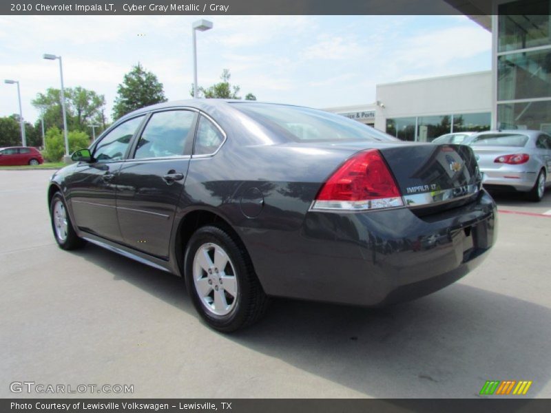 Cyber Gray Metallic / Gray 2010 Chevrolet Impala LT