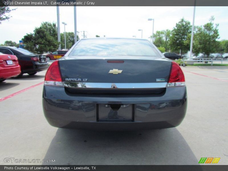 Cyber Gray Metallic / Gray 2010 Chevrolet Impala LT
