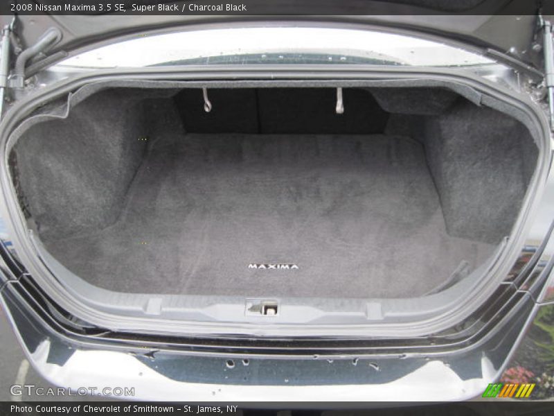 Super Black / Charcoal Black 2008 Nissan Maxima 3.5 SE