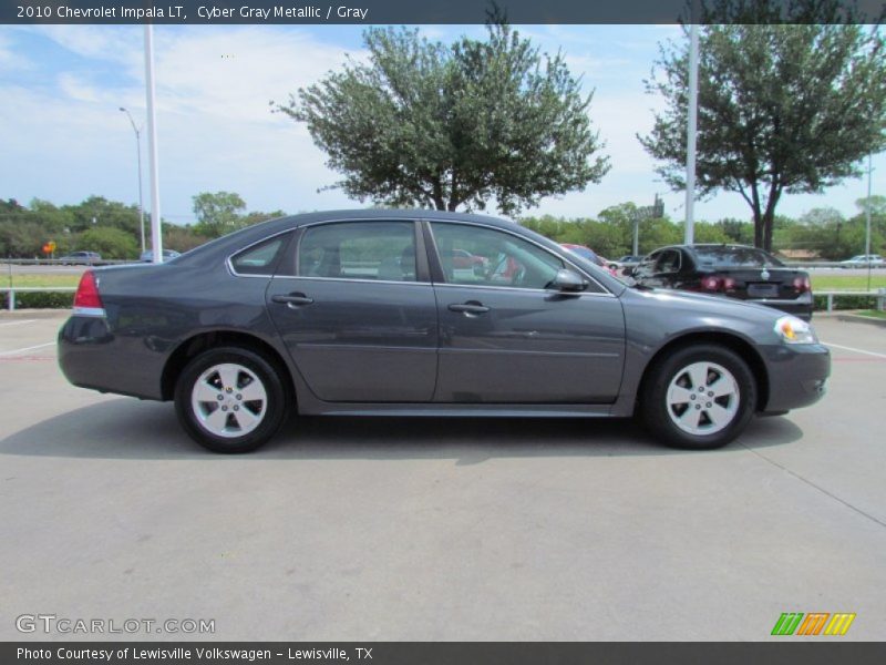 Cyber Gray Metallic / Gray 2010 Chevrolet Impala LT