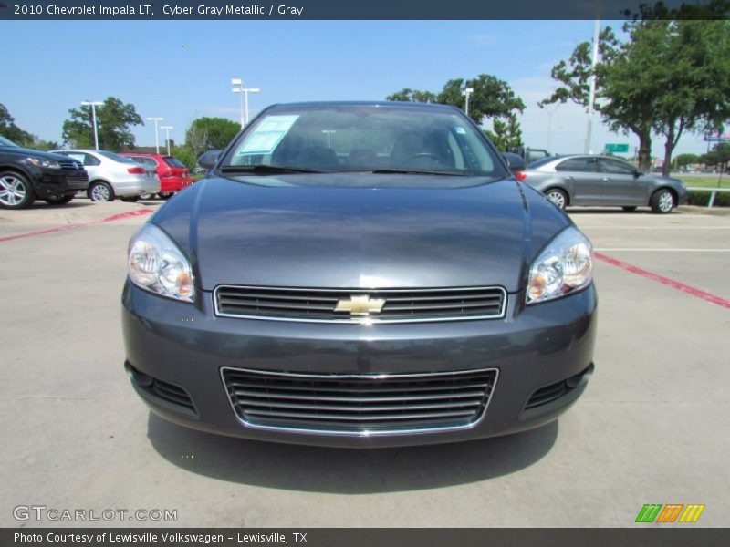 Cyber Gray Metallic / Gray 2010 Chevrolet Impala LT
