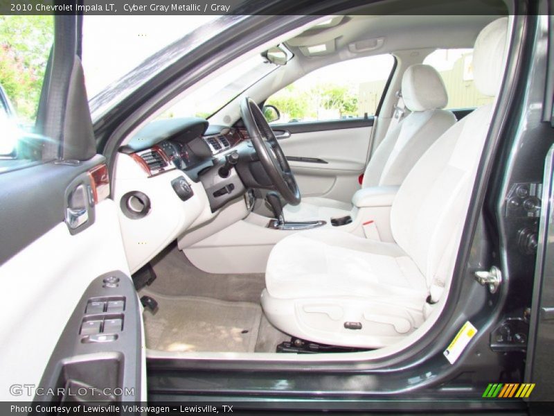Cyber Gray Metallic / Gray 2010 Chevrolet Impala LT