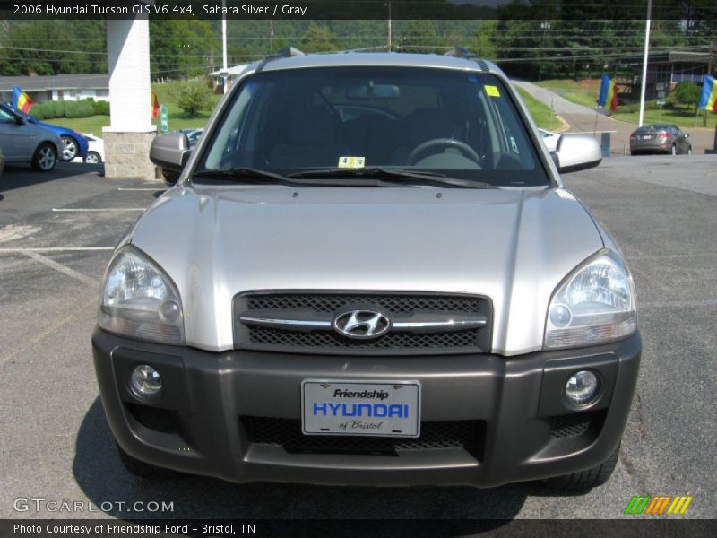 Sahara Silver / Gray 2006 Hyundai Tucson GLS V6 4x4