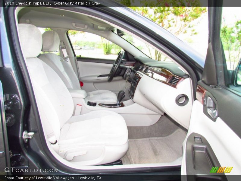 Cyber Gray Metallic / Gray 2010 Chevrolet Impala LT