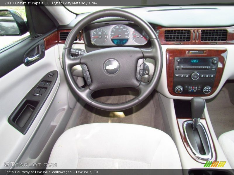 Cyber Gray Metallic / Gray 2010 Chevrolet Impala LT