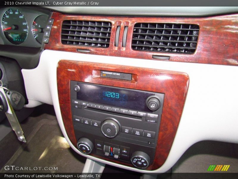 Cyber Gray Metallic / Gray 2010 Chevrolet Impala LT